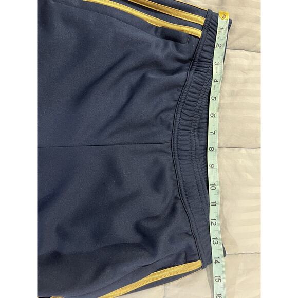 ADIDAS Predator Zidane Jogger Pants Navy Gold Stripes Red Size Small - Picture 9 of 9